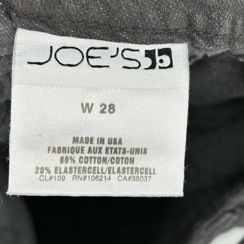 Joes Jeans Straight Leg Jeans Charcoal Gray Size 28 - Picture 2 of 7